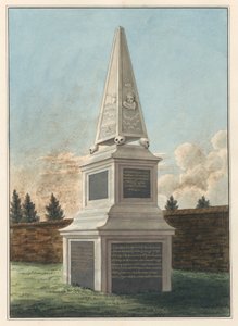 Graf van Nathaniel Wickham, uit West Ham Churchyard
