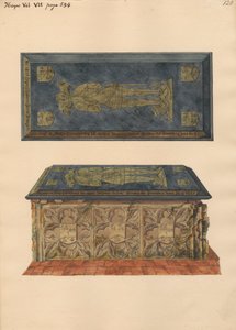 Graf van Walter Grene van Hayes Church door Daniel Lysons