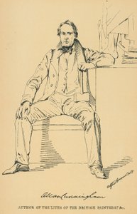 Allan Conningham door Daniel Maclise