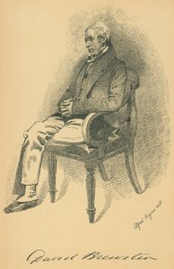 Sir David Brewster door Daniel Maclise