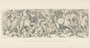 De Normandiërs, terugtrekkend, worden gestopt en omgekeerd door Willem, die zijn gezicht onthult om het gerucht van zijn val te weerleggen door Daniel Maclise
