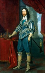 Karel I, koning van Groot-Brittannië en Ierland door Daniel Mytens