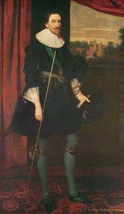 Philip, 4e Graaf van Pembroke door Daniel Mytens