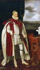 Portret van Charles Howard door Daniel Mytens