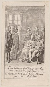 Plaat 3 bij "Oude, middeleeuwse en moderne geschiedenis" door Daniel Nikolaus Chodowiecki