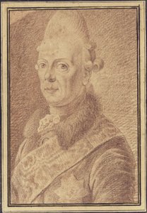 Prins Hendrik van Pruisen, borstbeeld door Daniel Nikolaus Chodowiecki