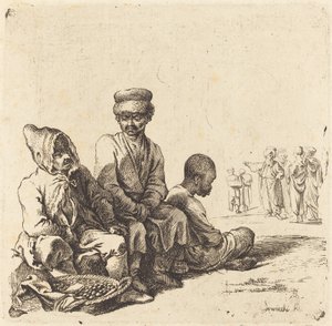 Russen en Turken door Daniel Nikolaus Chodowiecki