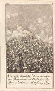 De geschiedenis van de Verenigde Staten door Daniel Nikolaus Chodowiecki