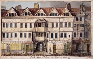 Staple Inn, Londen, 1810