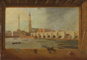 Een uitzicht op London Bridge