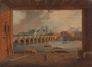 Een Uitzicht op de Westminster Bridge door Daniel Turner