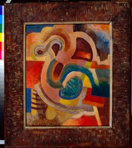 Abstracte compositie nr. 8 door Daniel Vladimir Baranoff Rossine