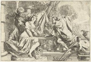 Suzanna en de ouderlingen door Daniel van den Dyck