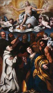 Christus met heiligen