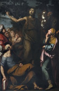 De Preek van Johannes de Doper door Daniele Crespi