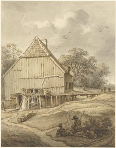 Gezicht aan de Klingelbeek bij Arnhem