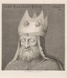 Portret van een bisschop door Daniël Veelwaard (I)
