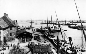 Haven van Kopenhagen, ca.1880