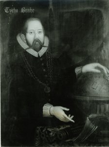 Tycho Brahe (1546-1601) door Danish School