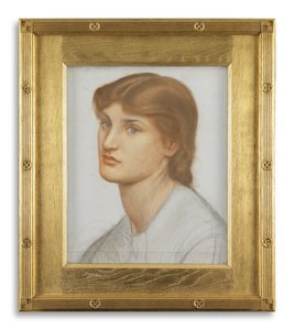 Alexa Wilding door Dante Gabriel Charles Rossetti