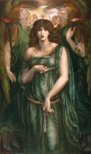Astarte Syriaca door Dante Gabriel Charles Rossetti