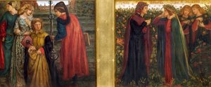 Dante groet Beatrice