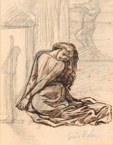 Zuster Helen door Dante Gabriel Charles Rossetti