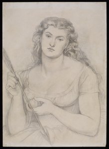 Studie voor "Venus Verticordia", circa 1863-64