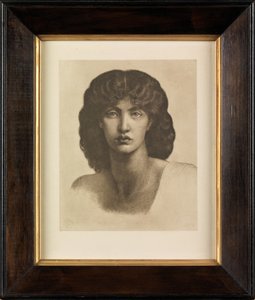 Studie van Jane Morris voor Astarte Syriaca door Dante Gabriel Charles Rossetti