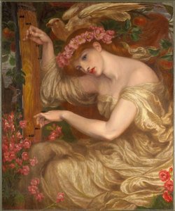 Een zeepbel door Dante Gabriel Rossetti