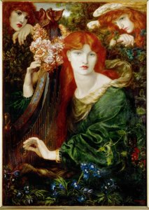 La Ghirlandata door Dante Gabriel Charles Rossetti