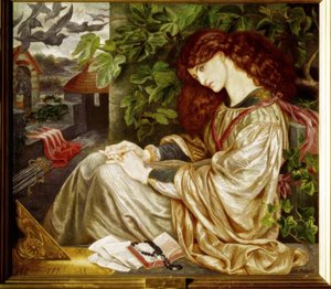 La Pia door Dante Gabriel Charles Rossetti