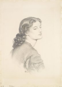 Portret van Ada Vernon door Dante Gabriel Rossetti