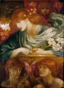 De gezegende Damozel door Dante Gabriel Charles Rossetti