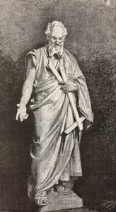 Het standbeeld van Sint Thomas