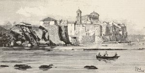 Uitzicht op Nettuno, Italië door Dante Paolocci