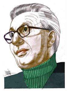 Piero Scanziani, 2022 (digitale kleurpotloodtekening)