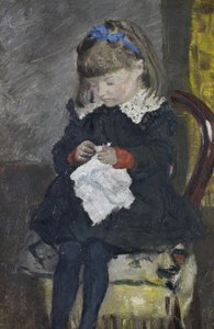 Portret van Emma Bogaerts door Darío de Regoyos