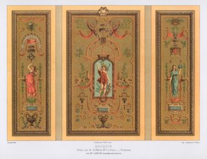 Boudoir, Rue de Solferino, Parijs, 19e eeuw