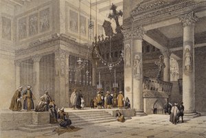 Kerk van St. Helena door David (after) Roberts