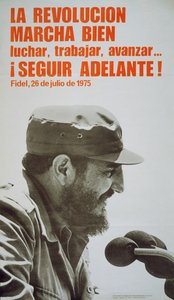 Poster met Fidel Castro