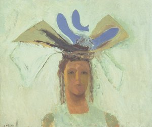Meisje met blauwe vis