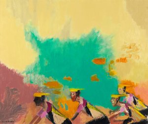 De fietsers door David Alan Redpath Michie