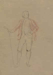 Studie voor het portret van William Inglis