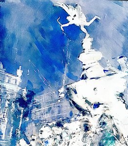 Blue Eros in Londen door David Antonides