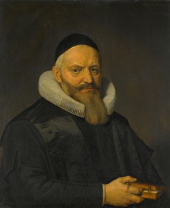 Portret van Anthony de Wale (1573-1639). Hoogleraar Theologie aan de Universiteit van Leiden