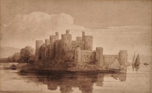 Kasteel Conway door David Cox