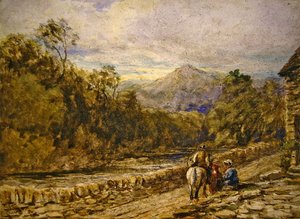 Naar de markt gaan door David Cox
