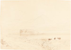 Llanberis door David Cox
