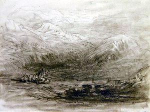Snowdonia door David Cox